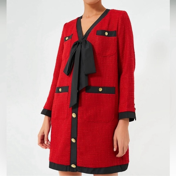 Red Coco Tweed Bow Dress
POMANDER PLACE - Picture 2 of 3